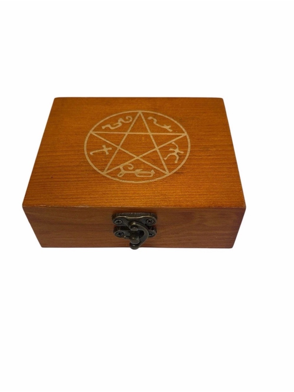 🔥Fantasy Polyhedral Dice Set w/ Wooden Box Metal Style RPG DND Pathfinder🔥